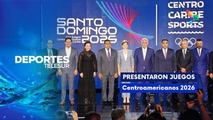 Presentaron Juegos Centroamericanos 2026