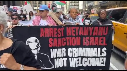"Netanyahu criminale", la protesta blocca Manhattan