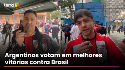Argentinos opinam sobre partidas memoráveis contra o Brasil