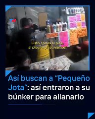 Triple crimen: Así ingresó la policía al búnker del “Pequeño J”, el narco peruano en Argentina