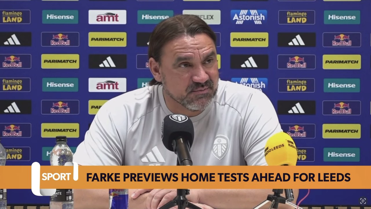 Daniel Farke previews Elland Road tests for Leeds United