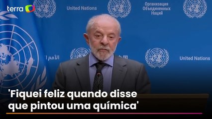 Lula conta como foi encontro com Trump: 'Fiquei feliz quando disse que pintou uma química boa'