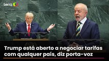 Trump está aberto a negociar tarifas com qualquer país, diz porta-voz dos EUA