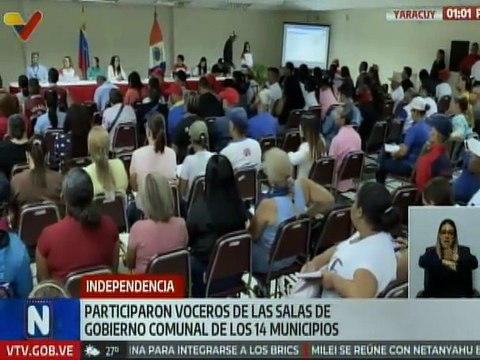 Yaracuy | Instituciones de servicios públicos establecieron diálogo con las comunas de la entidad