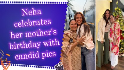 Neha Dhupia shares some candid photos with her mother on her birthday 