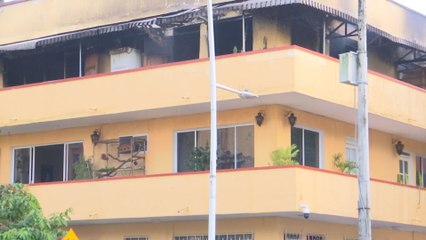 Dos familias lo perdieron todo por incendio en Vía Ecuador