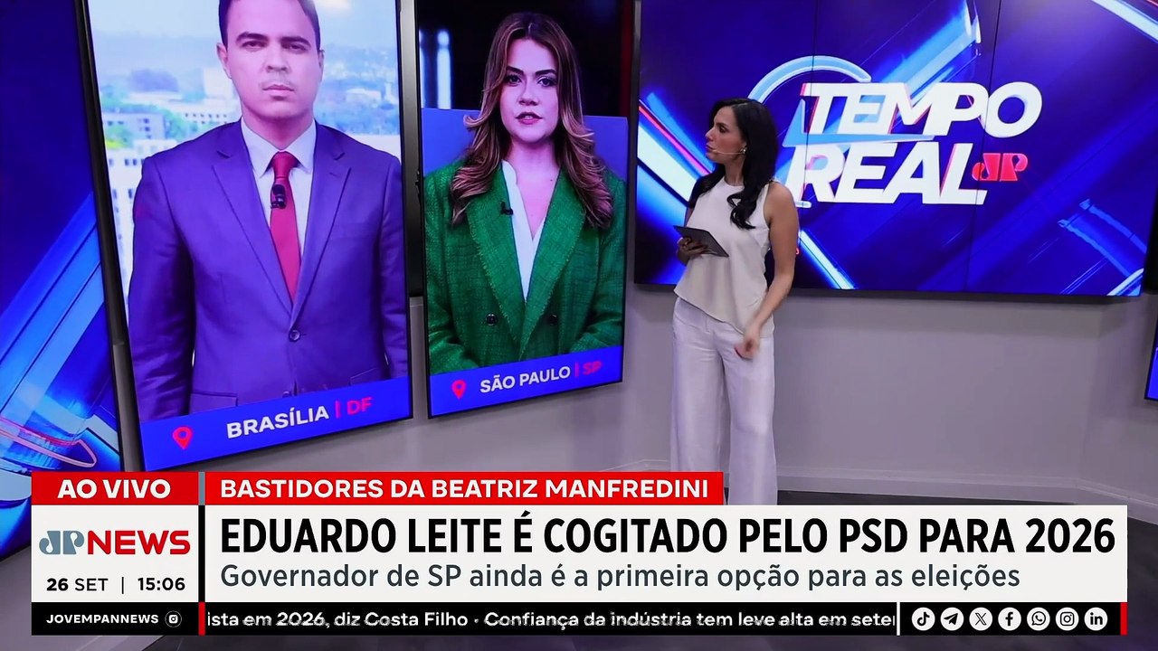 Kassab cogita Eduardo Leite como opção do PSD p...