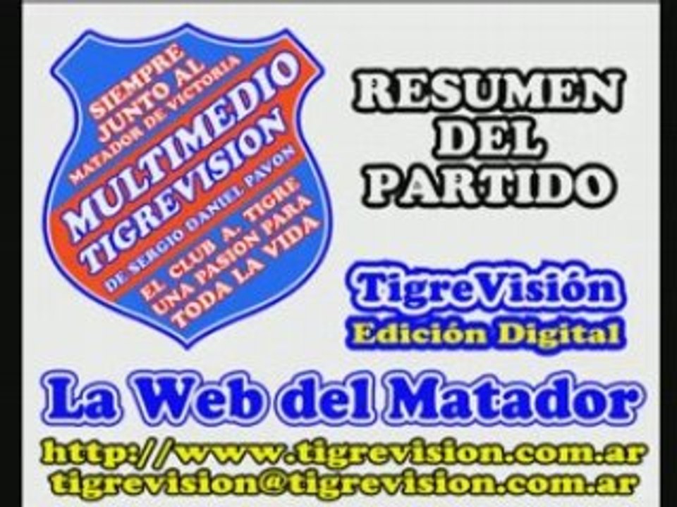 Resumen Tigre 1 Lanus 4 Vídeo Dailymotion