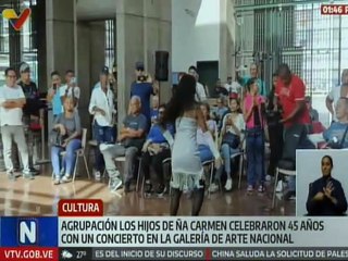 Cultura | Agrupación Los Hijos de Ña Carmen celebran 45 años de historia musical