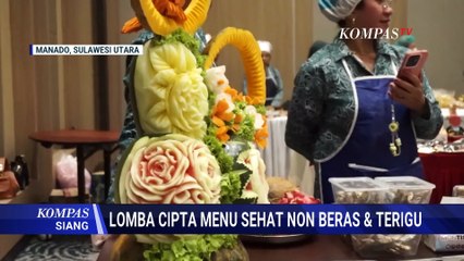 Lomba Cipta Menu Sehat di Sulut, Ibu PKK Hadirkan Inovasi Gizi Seimbang dari Bahan Lokal