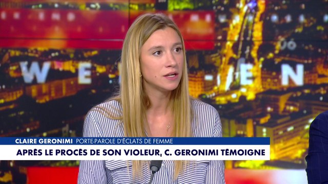 Claire Geronimi : «Une ITF a été prononcée, une interdiction de territoire français»