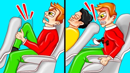 We Know Why Airplane Seats Are So Uncomfortable