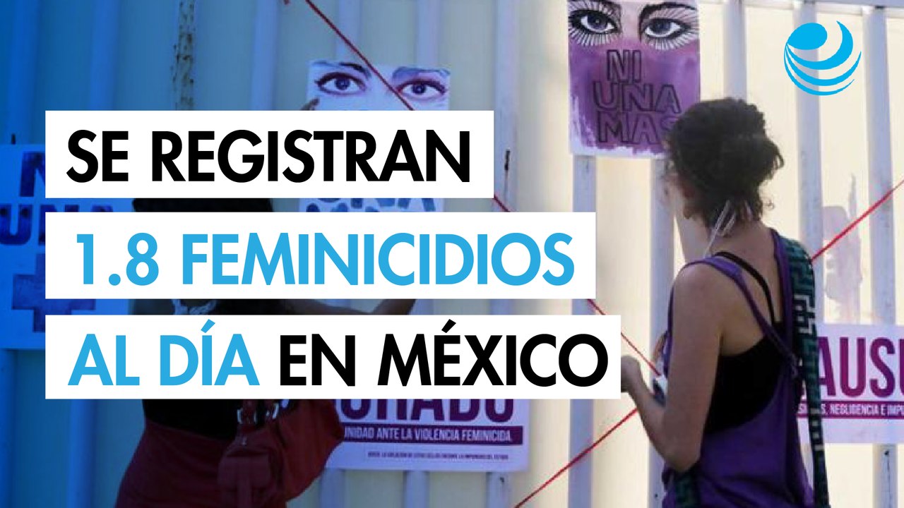 Cada día del 2025 se han registrado en promedio 1.8 feminicidios en México: SESNSP