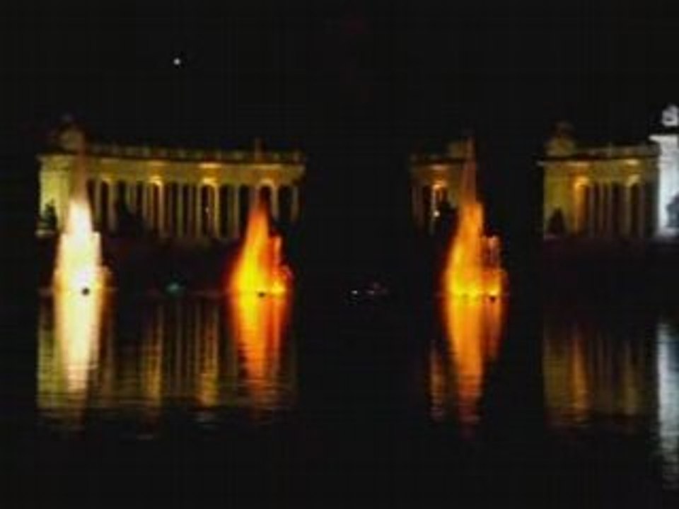 Agua, fuego y cohetes.