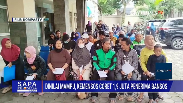 Coret Penerima Bansos, Mensos: 1,9 Juta Penerima Bansos Sudah Naik Kelas