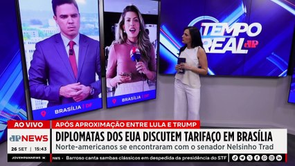 Diplomatas dos EUA se reúnem no Senado para discutir o tarifaço | TEMPO REAL