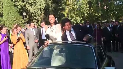 Jaime Martínez-Bordiú Aznar y Andrea García se dan el 'Sí, quiero' en Madrid