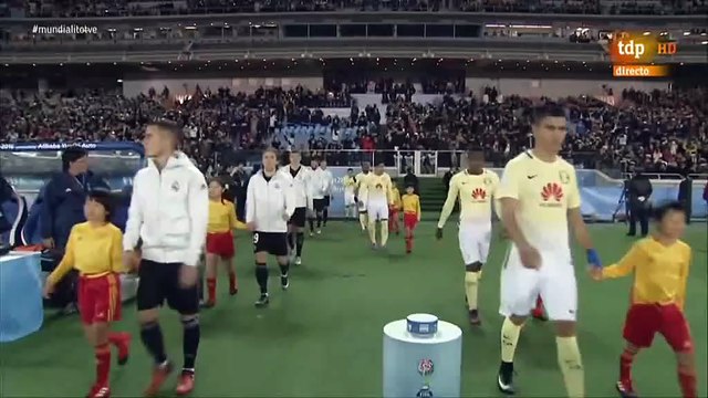 15/12/2016 Real Madrid- Club America (2-0) Mundial Clubs