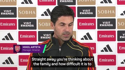 Arteta pays tribute to former Arsenal academy player following tragic death