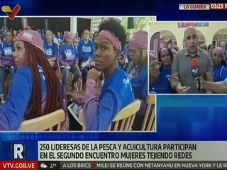 La Guaira | 250 lideresas de la pesca y  acuicultura participan en el II Encuentro Tejiendo Redes