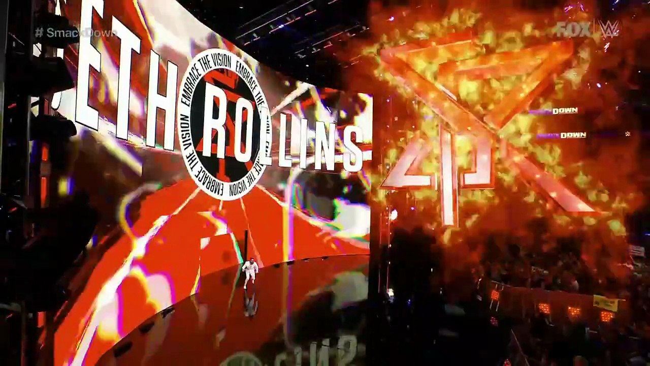 Smackdown 20th August, 2021 Seth Rollins gets a Brood Bath-1280