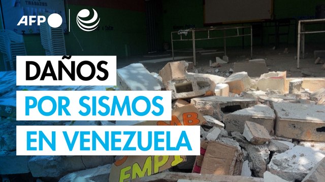 Temblores en Venezuela dañan carreteras, hospitales y viviendas