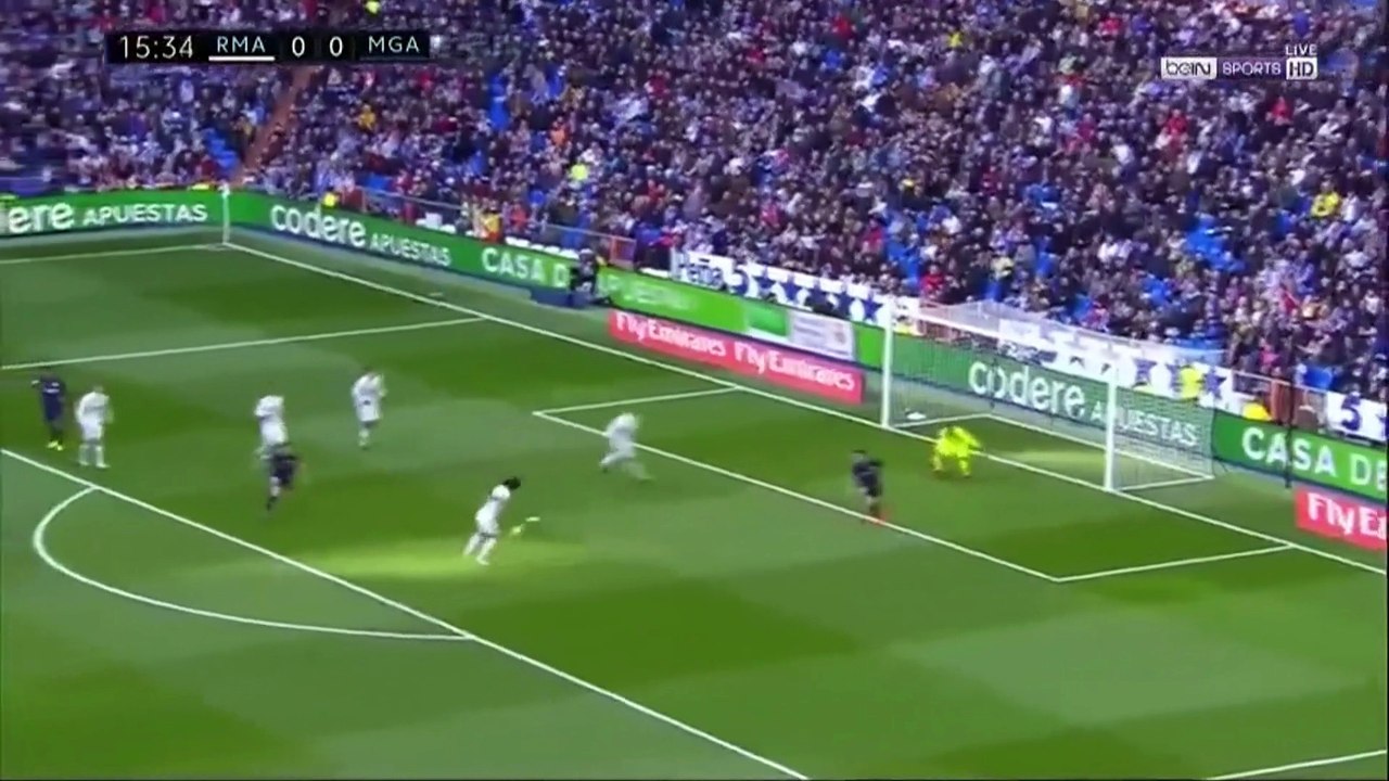 21/1/2017 Real Madrid- Malaga C.F. (2-1) Liga