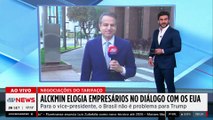 Tarifaço de Trump: Alckmin elogia empresários no diálogo com os EUA