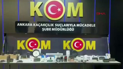Ankara'da casus kamera operasyonu