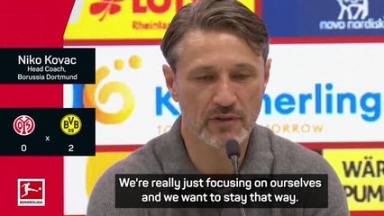 Dortmund 'have to maintain consistency' - Kovac on challenging Bayern for Bundesliga title