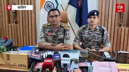 कांकेर तिरियापानी नक्सल एनकाउंटर, 14 लाख के तीन इनामी नक्सली ढेर, कई हथियार बरामद
