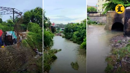 Cañada Guajimia desborda en Herrera tras lluvias por onda tropical