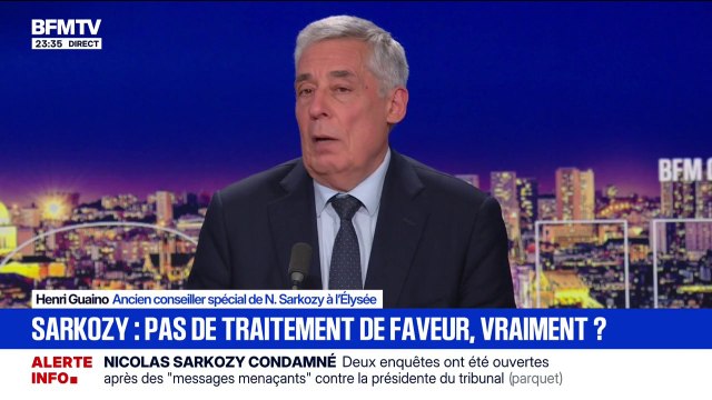 Condamnation de Nicolas Sarkozy: Il est suffisamment solide psychologiquement pour supporter l'épreuve physique de la prison , déclare Henri Guaino, ancien conseiller spécial
