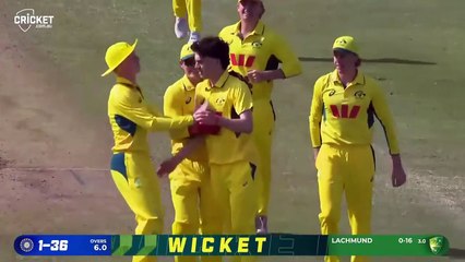 Australia v India  U19 Series Third One-Day