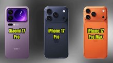 Xiaomi 17 Pro vs iPhone 17 Pro vs iPhone 17 Pro Max