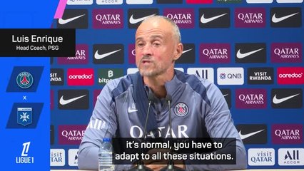 Luis Enrique says he is ‘not worried’ about Marquinhos’ injury