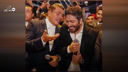 تامر حسني وعمرو دياب لأول مرة سوياً والأول يغني "يا أنا يا لأ"
