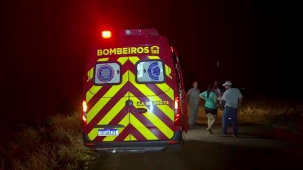 Homem sofre contusão na cabeça após cair de moto na PR-180 em Cascavel