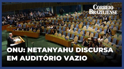 Discurso de Netanyahu é boicotado na ONU