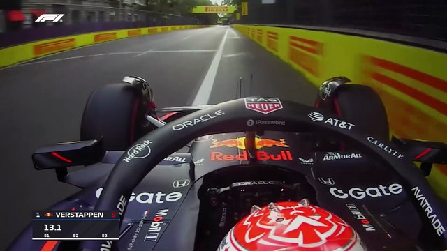 Max Verstappen's Pole Lap - 2025 Azerbaijan Grand Prix - FORMULA 1