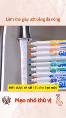 Làm khô giày ướt bằng đá nóng