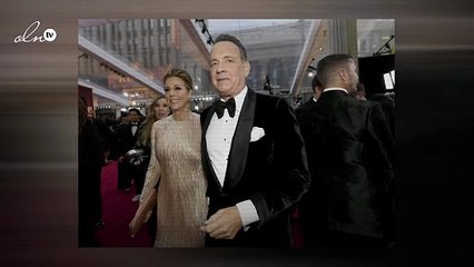 توم هانكس في أحد مطاعم مصر مع زوجته