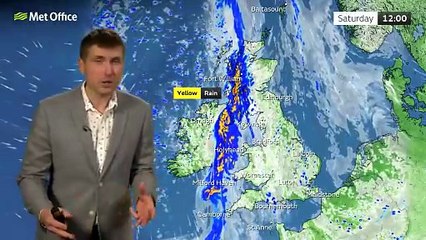 Met Office Saturday Morning Weather Forecast 27/09/2025