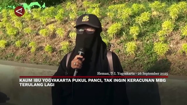 Kaum Ibu Yogyakarta Gelar Aksi Pukul Panci, Tak Ingin Keracunan MBG Terulang Lagi