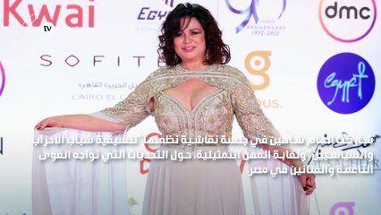 إلهام شاهين: لدينا مشكلات مع الرقابة وأطالب بحرية الفن على الأعمال المطروحة