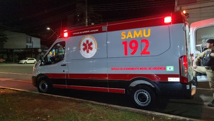 Rapaz engole cocaína, passa mal e mobiliza Polícia e Samu no centro de Cascavel