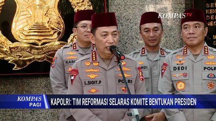 Kapolri: Tim Akselerasi Transformasi Polri Selaras dengan Komite Reformasi Polri Prabowo