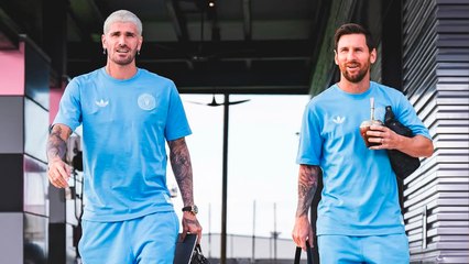 Rodrigo De Paul se atreve a retar a Messi durante el entrenamiento y este es el resultado