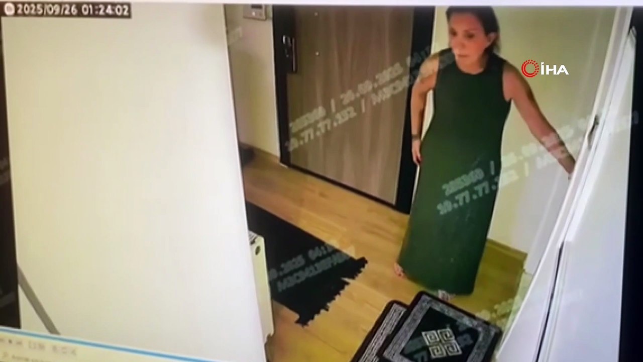 Şarkıcı Güllü’nün balkondan düşmeden önceki görüntüsü ortaya çıktı