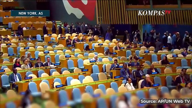 [FULL dengan Terjemahan] Pidato PM Israel Netanyahu di Sidang PBB, Singgung Presiden Prabowo